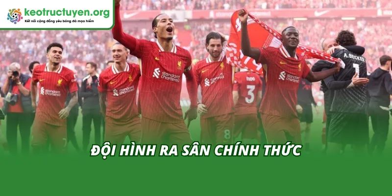 Đội hình ra sân chính thức của hai đội Man City vs Liverpool 9/11