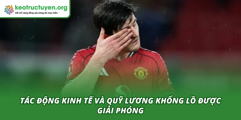 Tác động kinh tế và quỹ lương của MU được giải phóng